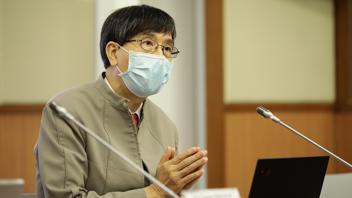 袁國勇確診新冠肺炎 無出現症狀現居家隔離